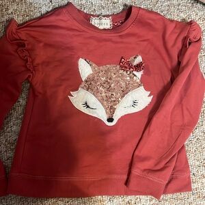 Sweatshirt/pants set girls size 7